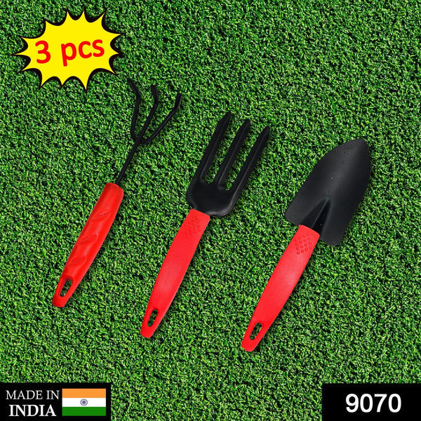 3pcs small sized hand cultivator small trowel garden fork
