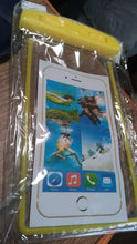 6386 waterproof pouch zip lock mobile cover under water mobile case for all type mobile phones