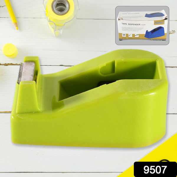 9507-plastic-tape-dispenser-cutter-for-home-office-use-tape-dispenser-for-stationary-tape-cutter-packaging-tape-school-supplies-1-pc-261-gm