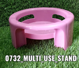 732 Multipurpose Unbreakable Plastic Matka Stand/Pot Stand 