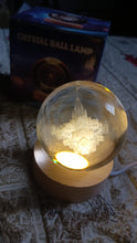 3d crystal ball lamps for bedroom unique home decor gifts