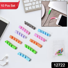 12722 spiral charger cable protector data cable saver charging cords protective for all universal earphone cable cover pack of 10