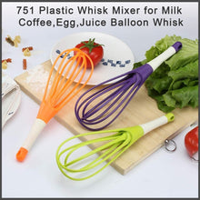 751_Plastic Whisk Mixer for Milk,Coffee,Egg,Juice Balloon Whisk 