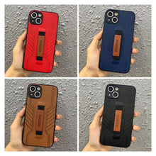 redmis leather hard case with belt covers hard case mobile phone cover back case cover bumper protection shockproof protective phone case full camera protection