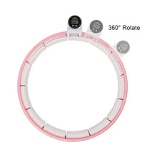 fitness adjustable detachable fitness hula hoop ring smart round count weight loss gym equipment exercise smart hula hoops