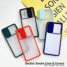 21901 shutter smoke case covers hard case camera shutter slide protector back case cover silicone bumper protection shockproof protective phone case full camera protection iphone