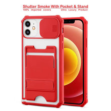 22201 shutter smoke cover with stand camera shutter slide protector back case cover silicone bumper protection shockproof protective phone case full camera protection rubber edge for max protection vivo