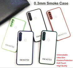 23401 smoke back cover smoke translucent shock proof smooth protective matte back case cover with camera protection dual protection case man woman cover smoke cover case vivo
