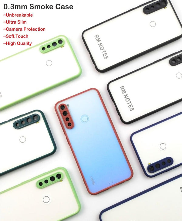 23401 smoke back cover smoke translucent shock proof smooth protective matte back case cover with camera protection dual protection case man woman cover smoke cover case oppo