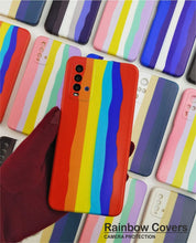 21261 redmis rainbow soft printed case with soft material softness with phone protection cover for girls boys women kids soft case cover soft case shockproof case with soft edges full camera protection