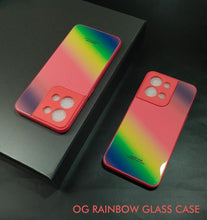 oppos rainbow shining hard case covers hard case mobile phone cover back case cover bumper protection shockproof protective phone case full camera protection
