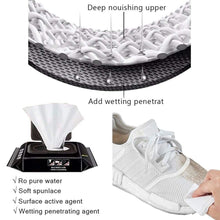 4367 shoe cleaning wet wipes fast scrubbing shoes cleaning tissue sneakers non woven detergent quick wipes disposable travel portable removes dirt stains 1