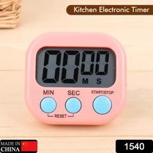 1540 digital kitchen timer clear big digits 0 99 min for cooking office clock