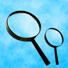 magnifying glass lens reading aid made of glass