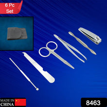 8463 nail clippers set 6pc