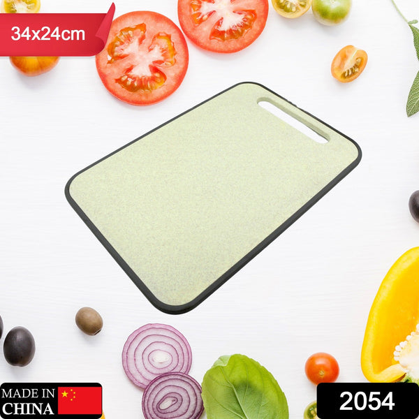 2054 plastic small size kitchen chopping board household cutting board knife board vegetable cutting and fruit multi purpose plastic sticky board cutting board 34x24cm