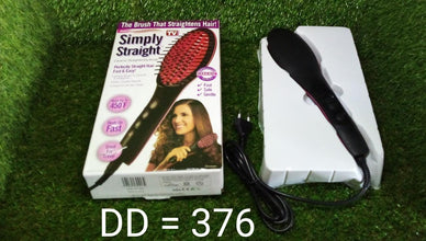 376 Simply Ceramic Hair Straightener 