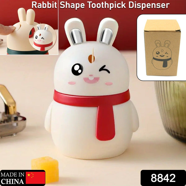 8842 rabbit  toothpick dispenser 1pc