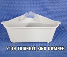 2119 Triangular Multi Functional Drainer Shelf Sink Storage Holder 
