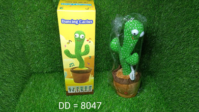 8047 dancing cactus talking toy chargeable toy