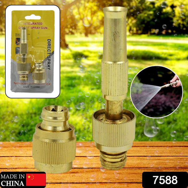 7588-water-spray-nozzle-for-water-pipe-booster-nozzle-for-car-wash-nozzle-with-high-pressure-water-adjustable-brass-nozzle-water-spray-gun-for-gardening-watering-tools