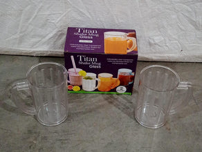 juice glass with handle