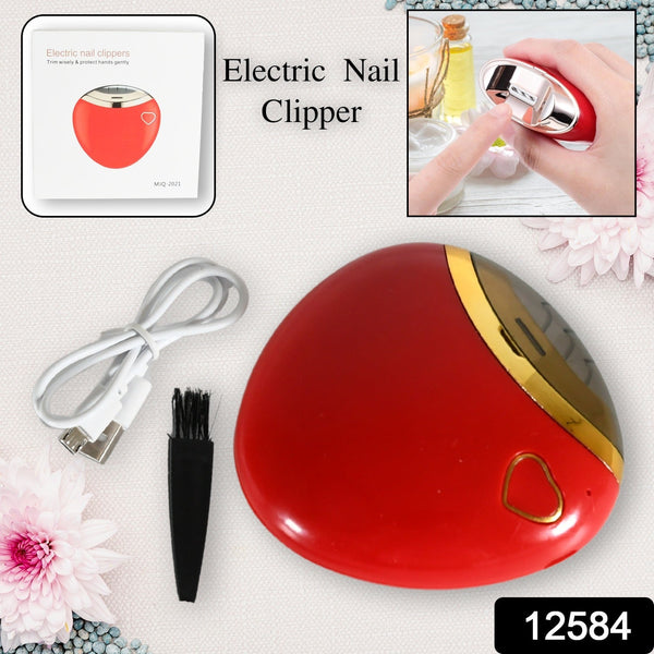 12584 Electric Manicure Automatic Nail Electric Nail Clippers Nail File Electric Nail Drill Electric Nail Cutter Cuticle Nail Grinder Safe Nail Clipper Baby Abs Pedicure Scissors - F4mart