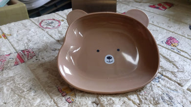 bear shaped plate