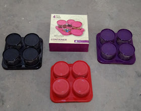 5550 4pc storage container n tray