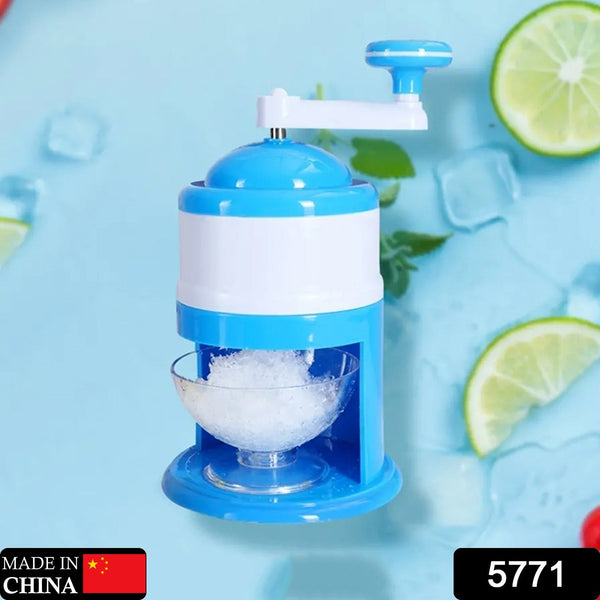 5771 portable gola maker ice crusher and shaved ice machine hand shaved ice machine manual fruit smoothie machine mini household ice shaver small ice crusher