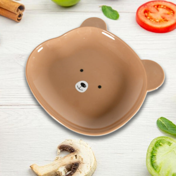 bear shaped plate