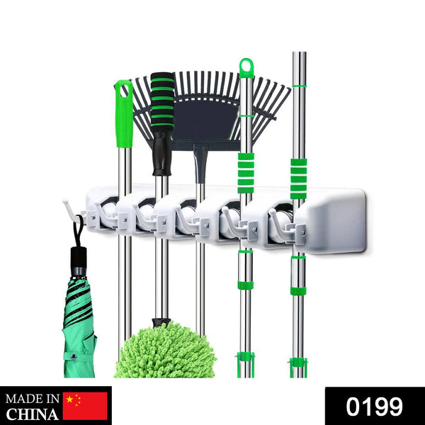 ontime-mop-and-broom-holder-multipurpose-wall-mounted-organizer-storage-hooks-ideal-broom-hanger-for-kitchen-garden-and-garage