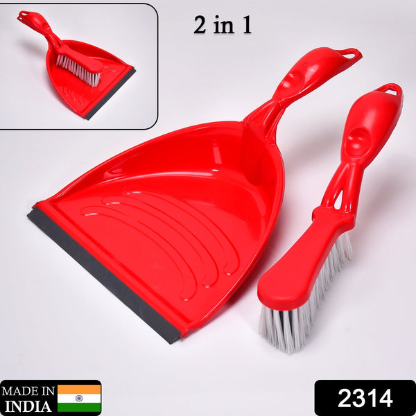 Dustpan Set with Brush, Dust Collector Pan with Long Handle, Supadi, Multipurpose Dust Collector Cleaning Utensil Flat Scoop Handheld Sweeping Up and Carrying Container F4Mart