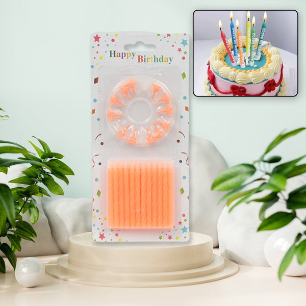 Birthday Party Candles (Pack Of 24 Pcs)