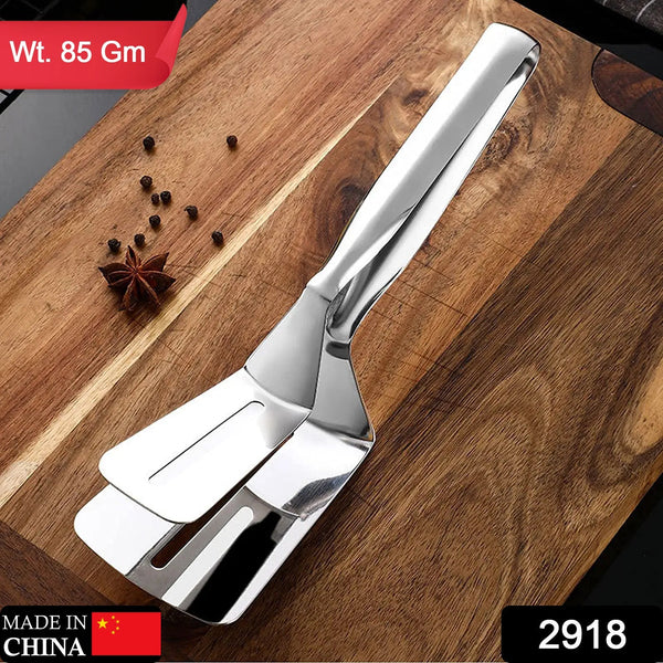 Multifunction Cooking Serving Turner Frying Food Tong. Stainless Steel Steak Clip Clamp BBQ Kitchen Tong. F4Mart