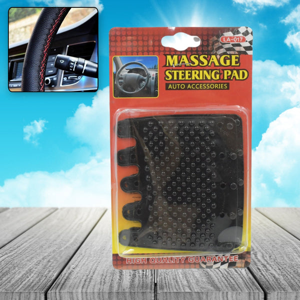 Car Massage Steering Cover High Quality Silicon Massger Pad Suitable For All Car (2 Pc Set)