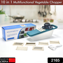 Multifunctional Vegetable Slicer Cutter Onion and Potato Slicer cutter with 6blades and 1 peeler F4Mart