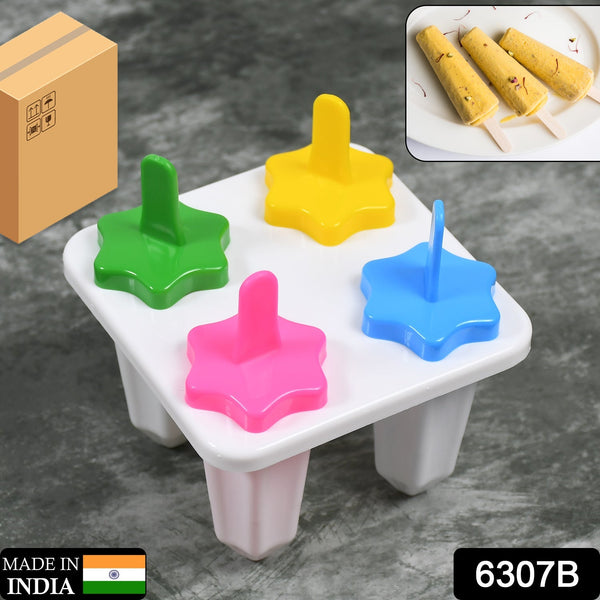 4Pc Ice Candy Maker used for making ice-creams in all kinds of places including restaurants and ice-cream Parlours etc. F4Mart
