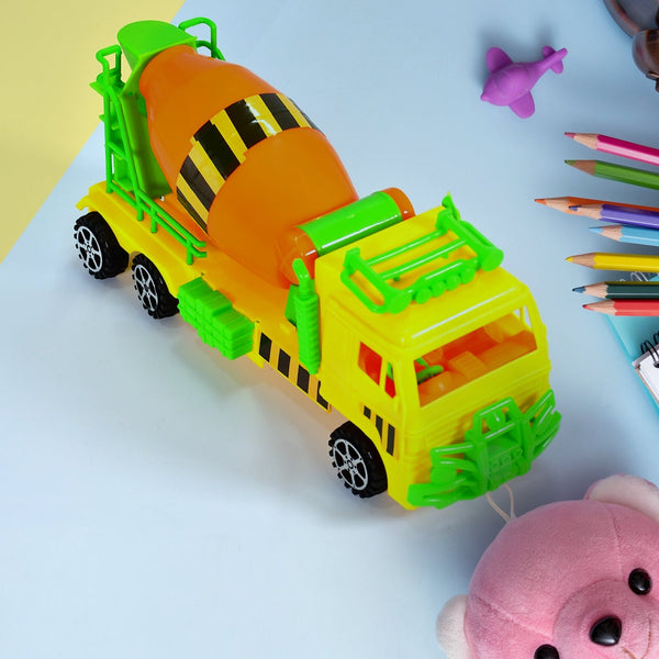 Cement Mixer Truck Pushback Toy For kids F4Mart
