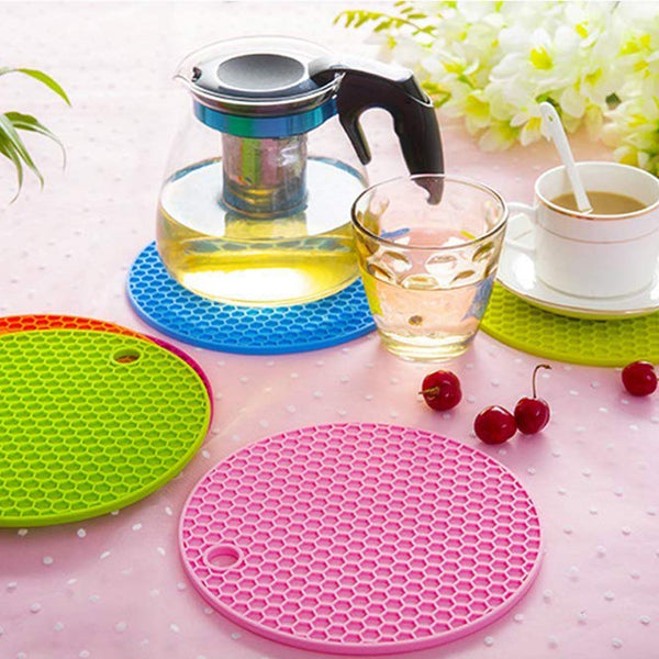 Silicone Trivet for Hot Dish and Pot, Silicone Hot Pads ( 1 pcs ) F4Mart