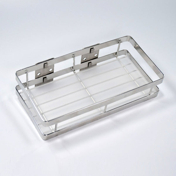 25cm Metal Space Saving Multi-Purpose rack for Kitchen Storage Organizer Shelf Stand. F4Mart