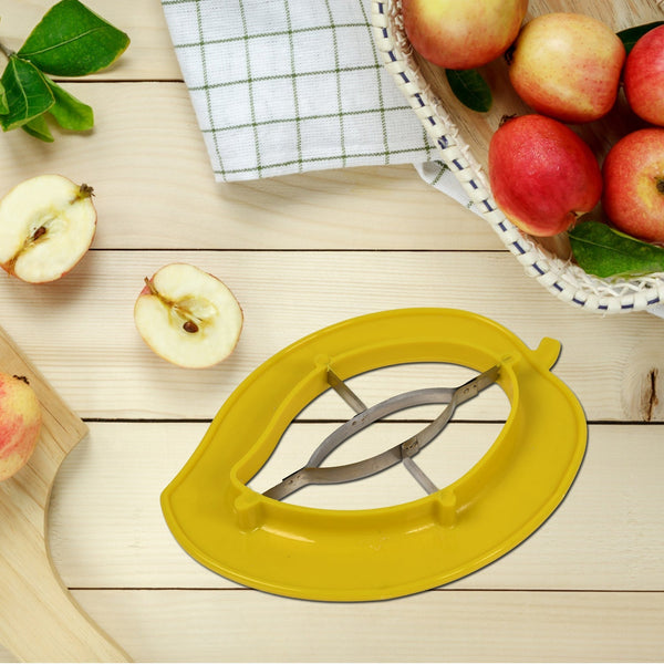 Mango Cutter Slicer Machine Tool Cutter With Sharp Blades Cutter Non Slip Handle ( 1pc ) F4Mart