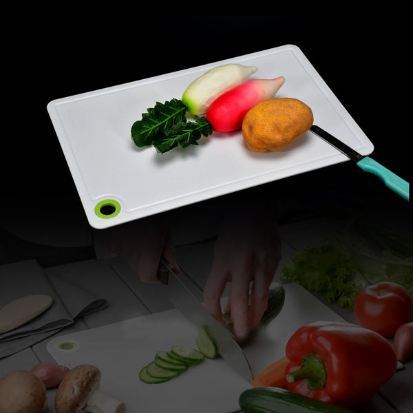 Fruit & Vegetable Chopping Board Plastic Cutting Board For Kitchen F4Mart
