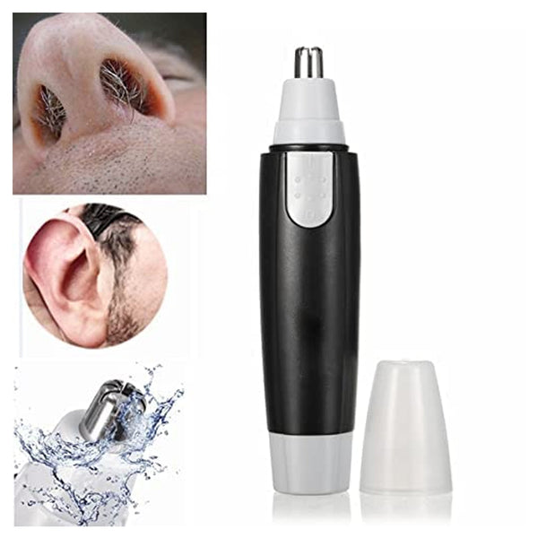 Sharp New Ear and Nose Hair Trimmer Professional Heavy Duty Steel Nose Clipper Battery-Operated. F4Mart