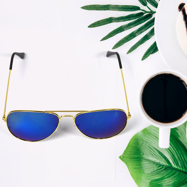 classic Sunglasses for Men & Women, 100% UV Protected, Lightweight F4Mart