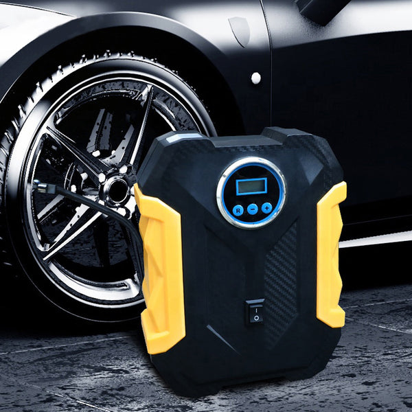 Portable Electric Car Air Compressor Pump for Car and Bike Tyre F4Mart