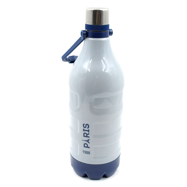 Sports Insulated Water Bottle With Handle Easy To Carry High Quality Water Bottle, Bpa-Free & Leak-Proof! For Kids' School, For Fridge, Office, Sports, School, Gym, Yoga (1 Pc, 1500Ml, 2200Ml)