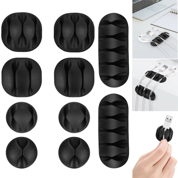 10PCS CABLE HOLDER AND SUPPORTER FOR GIVING SUPPORT AND STANCE TO ALL KIND OF CABLES. F4Mart
