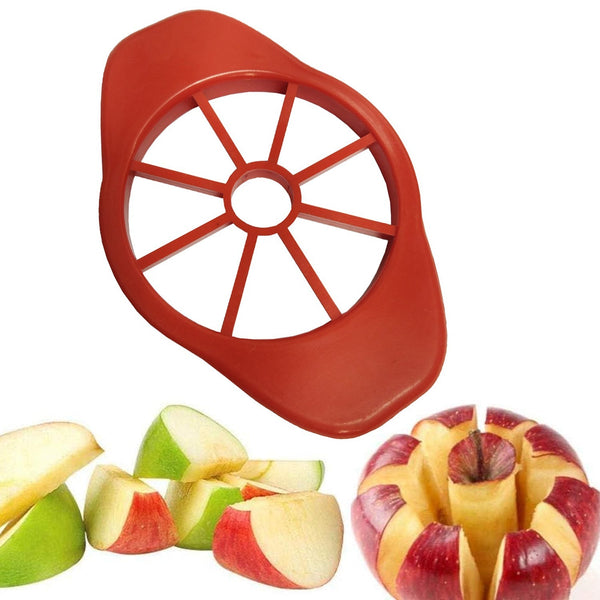 Apple Cutter/Slicer with plastic 8 Blades Heavy Plastic Apple Cutter F4Mart