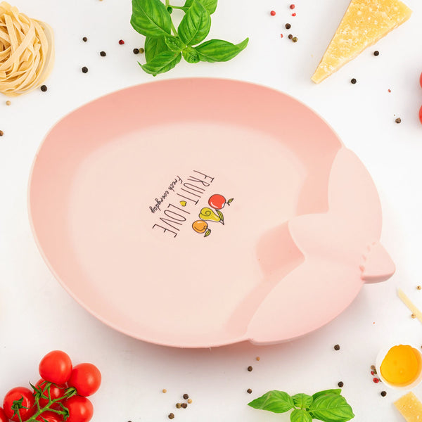 5758 plastic strawberry plate 1pc